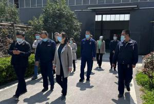 馬村區(qū)王婕區(qū)長(zhǎng)帶領(lǐng)消防，安全等一行人員來(lái)我廠(chǎng)檢查指導(dǎo)工作